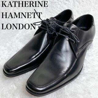 キャサリンハムネット(KATHARINE HAMNETT)のKATHERINE HAMNETT ビジネスシューズ 外羽根 24.5(ドレス/ビジネス)