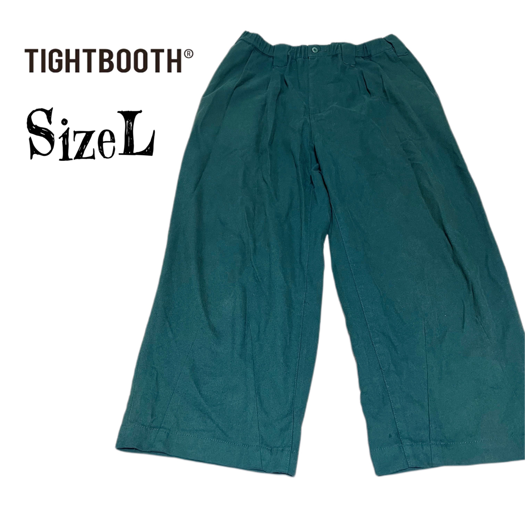 74股上希少★TIGHTBOOTH タイトブースプロダクション BAGGY SLACKS