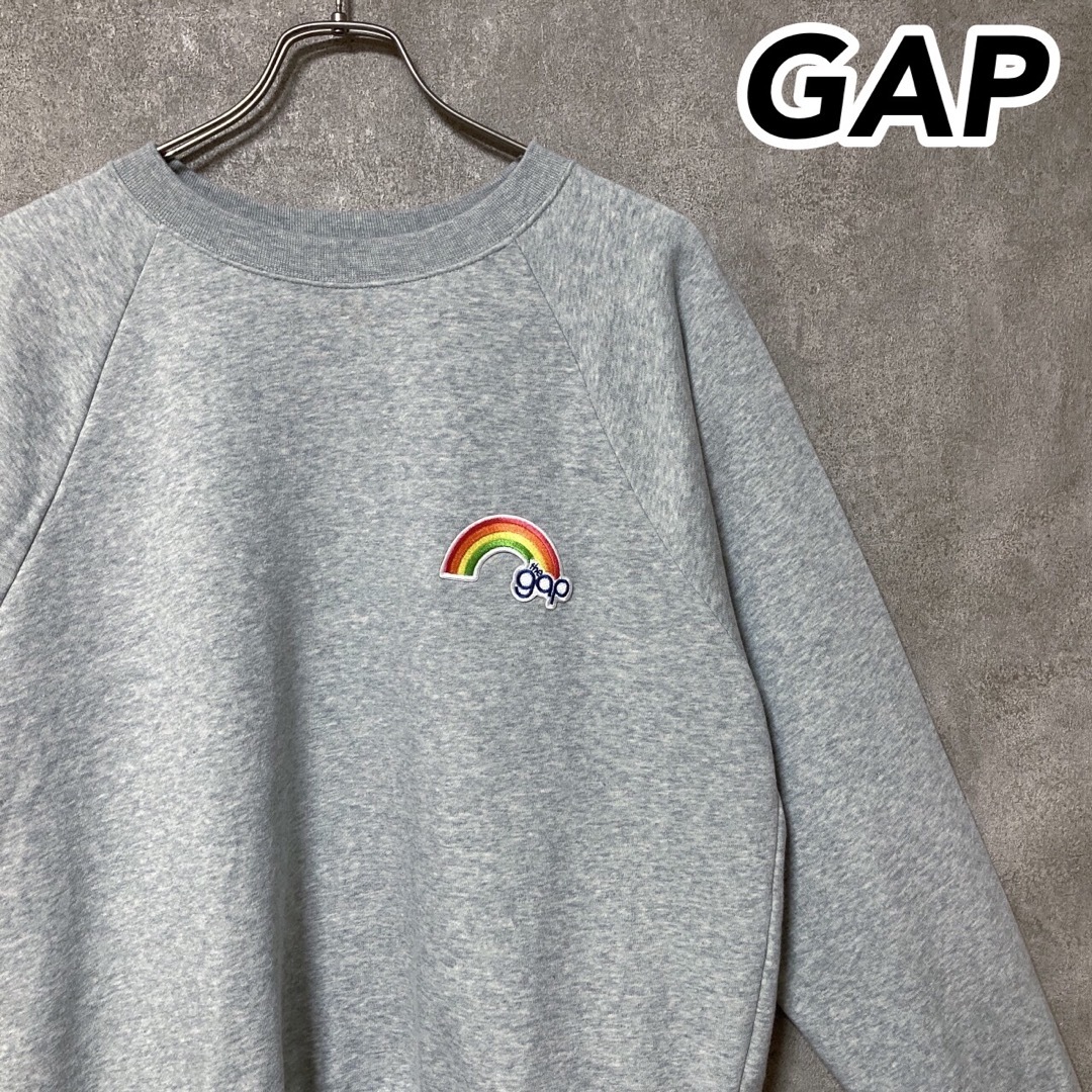 OLD GAP オールドギャップ thegap ワッペン トレーナー スウェットランクＮ