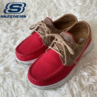 スケッチャーズ(SKECHERS)のSKECHERS スケッチャーズ キャンバススニーカー 23 レッド 15430(スニーカー)