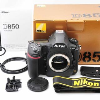 ニコン(Nikon)のNikon デジタル一眼レフカメラ D850 ブラック 元箱付 #1052A(デジタル一眼)