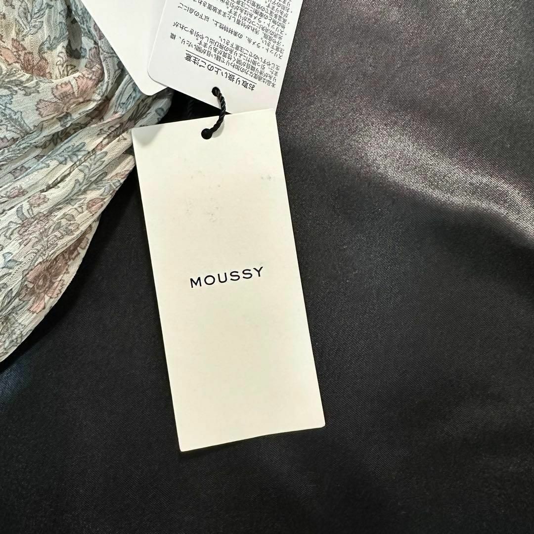 MOUSSY✨タグ付新品未使用 花柄 総柄ワンピース サイズ1( Sサイズ相当)