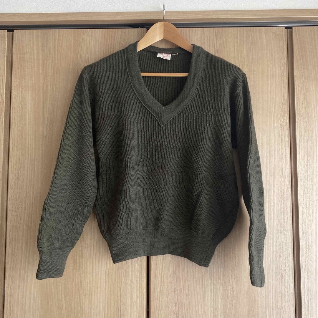 MILITARY - vintage フランス軍 ニット セーター ミリタリー MILITARY - vintage フランス軍 ニット セーター ミリタリー