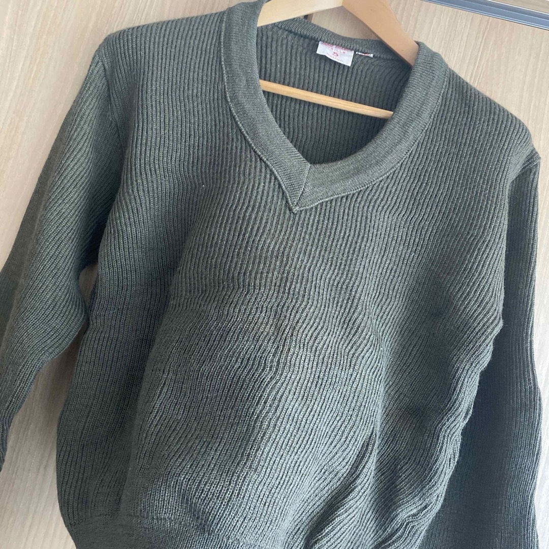 MILITARY - vintage フランス軍 ニット セーター ミリタリー MILITARY - vintage フランス軍 ニット セーター ミリタリー