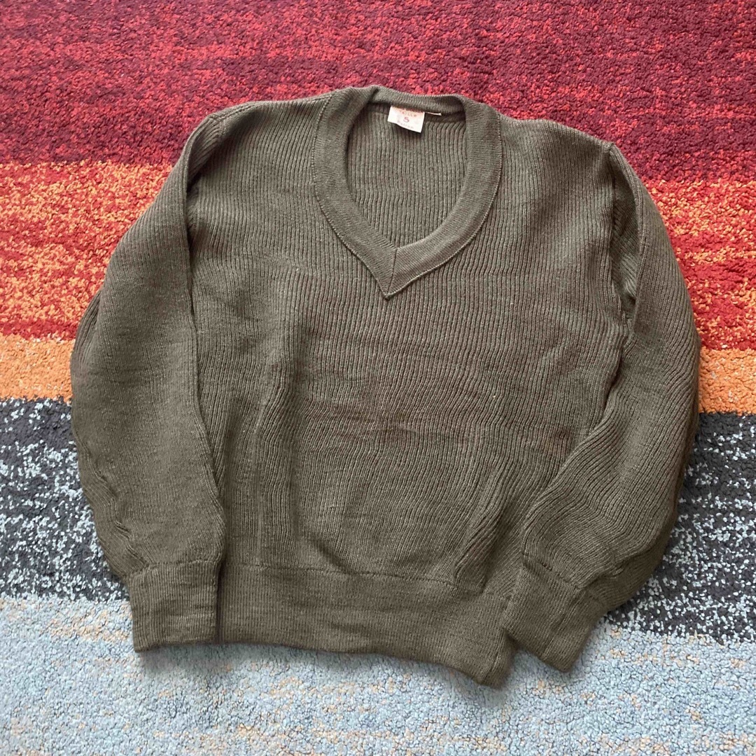 MILITARY - vintage フランス軍 ニット セーター ミリタリー MILITARY - vintage フランス軍 ニット セーター ミリタリー