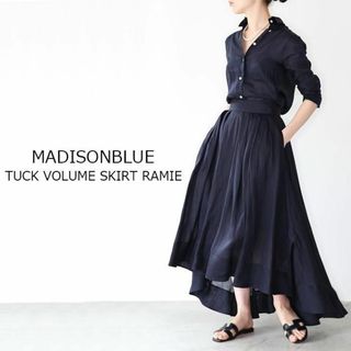 マディソンブルー MADISONBLUE 17SS TUCK VOLUME SK