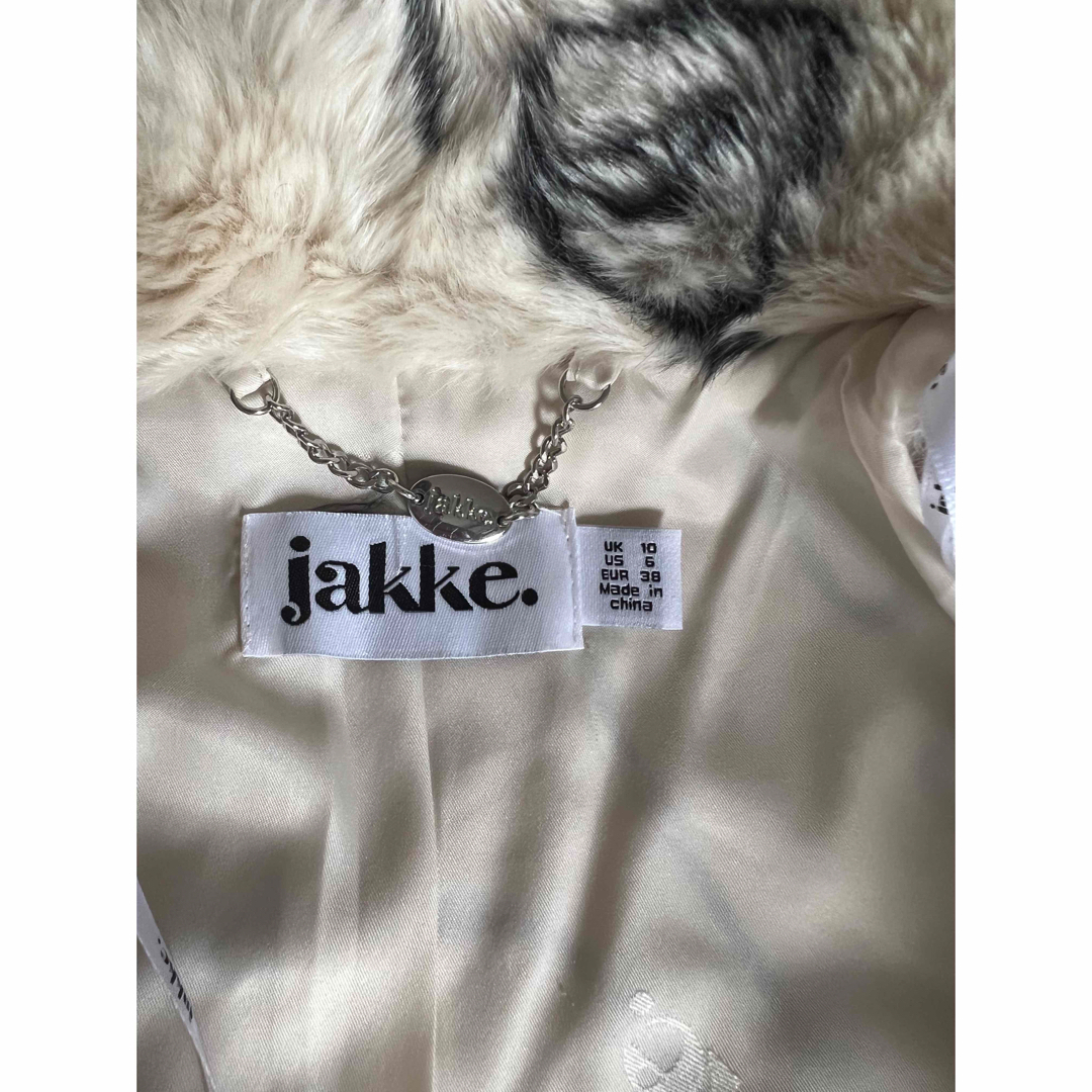 jakke.】ジャッキー ファージャケット エコファー フェイスクリップの