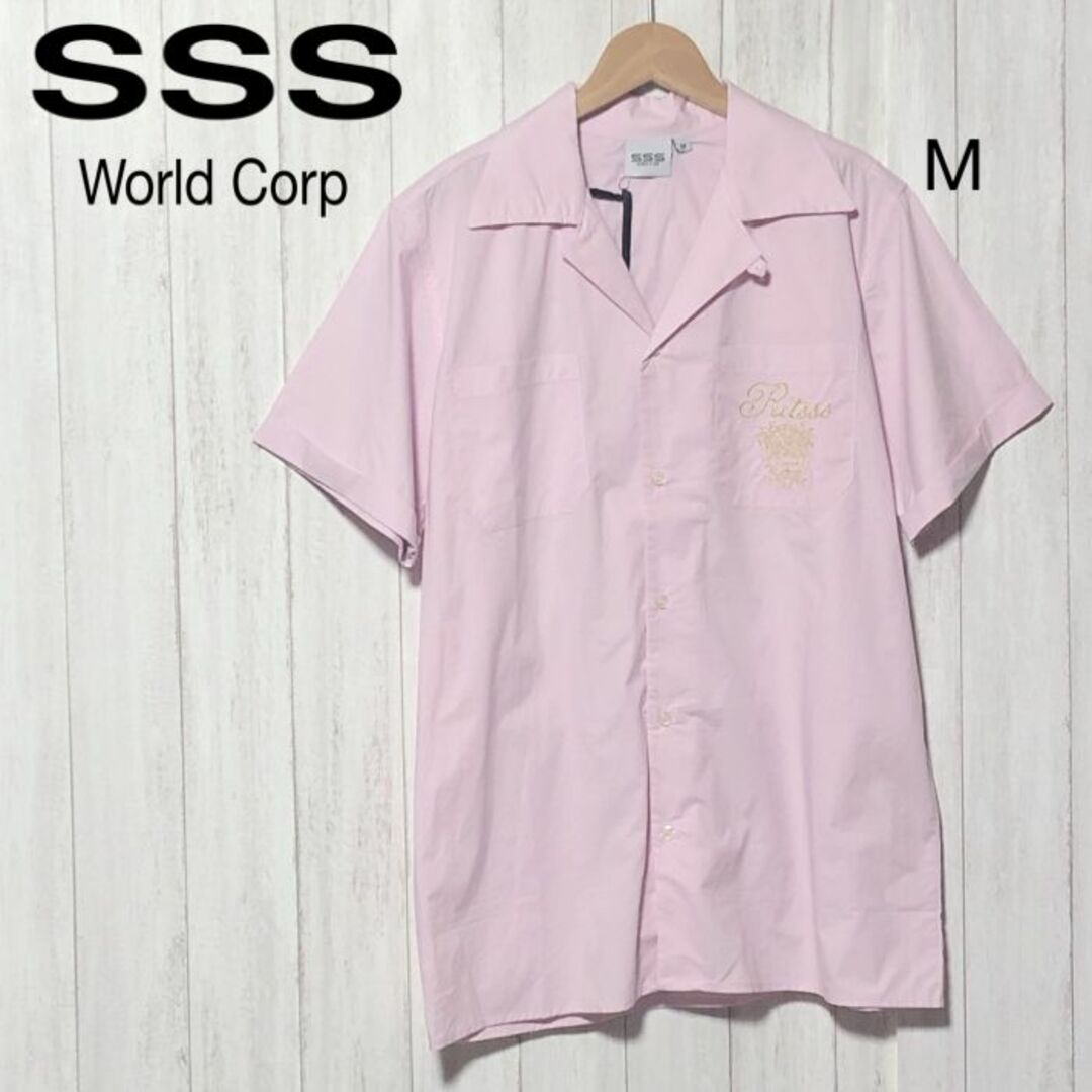 SSS World Corp 刺繍シャツ/トリプルエスワールドコープ オープン