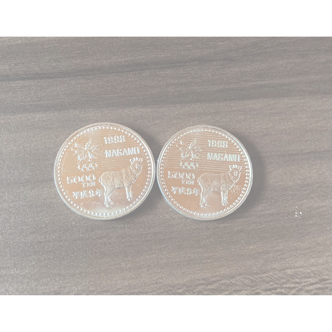 記念硬貨　長野オリンピック　5000円×2のサムネイル