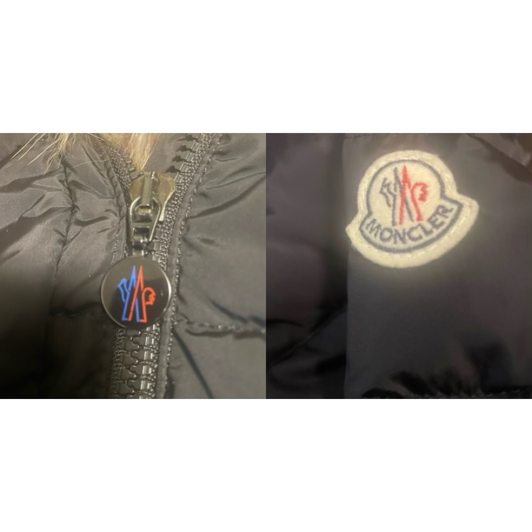 MONCLER(モンクレール)のモンクレール MONCLER ダウンジャケット レディース 00ブラック レディースのジャケット/アウター(ダウンジャケット)の商品写真