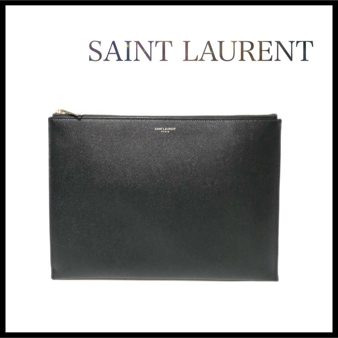 Saint Laurent - 【美品】SAINTLAURENT サンローラン クラッチバッグ