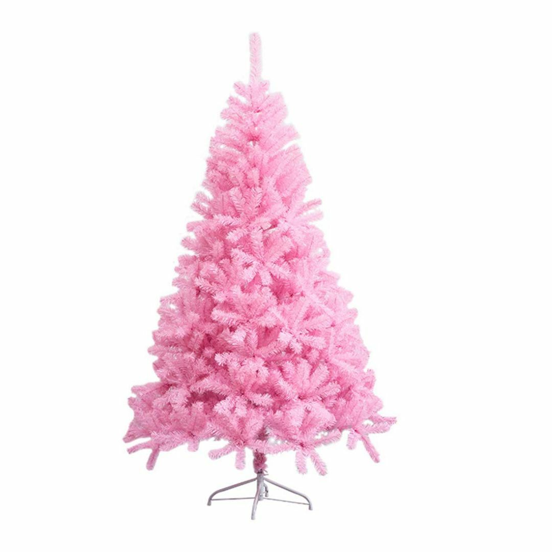 【色: ピンク】CINECE クリスマスツリー リアル ニードツリー 高濃密度