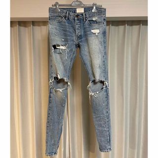 FEAR OF GOD 4th indigo denim w30