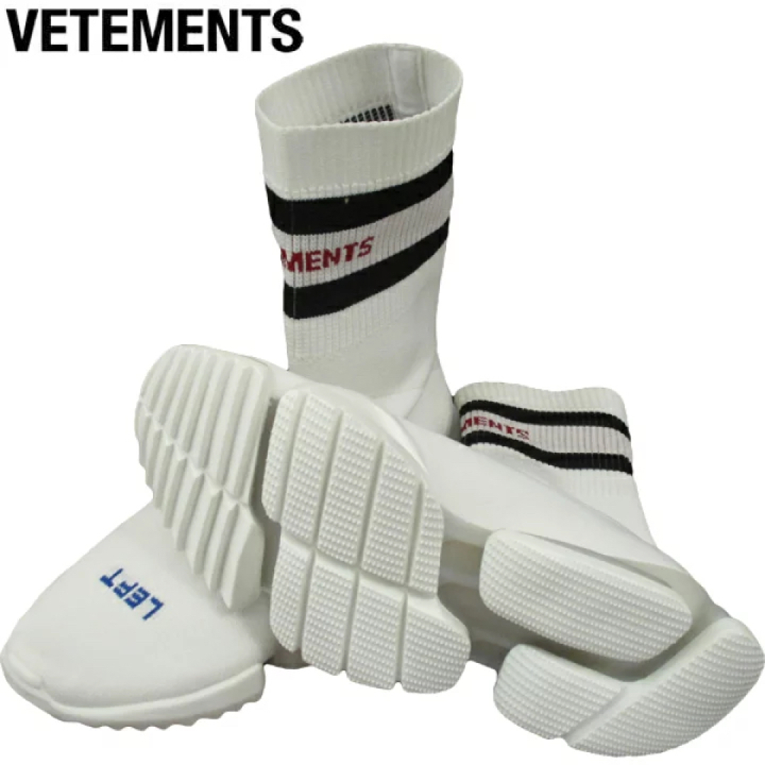 VETEMENTS(ヴェトモン)のvetements reebok socks sneeker ソックススニーカー メンズの靴/シューズ(スニーカー)の商品写真