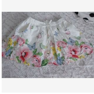 エイチアンドエム(H&M)の【中古】H&Mのスカート 90 花柄(スカート)