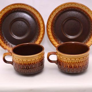 ウェッジウッド ペニーネ シエラ カップ&ソーサー 2客セット