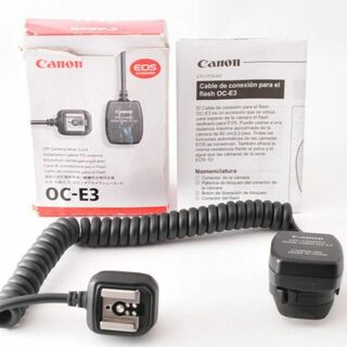 キヤノン(Canon)の★極上品★CANON キャノン オフカメラシューコード OC-E3 #1059D(その他)