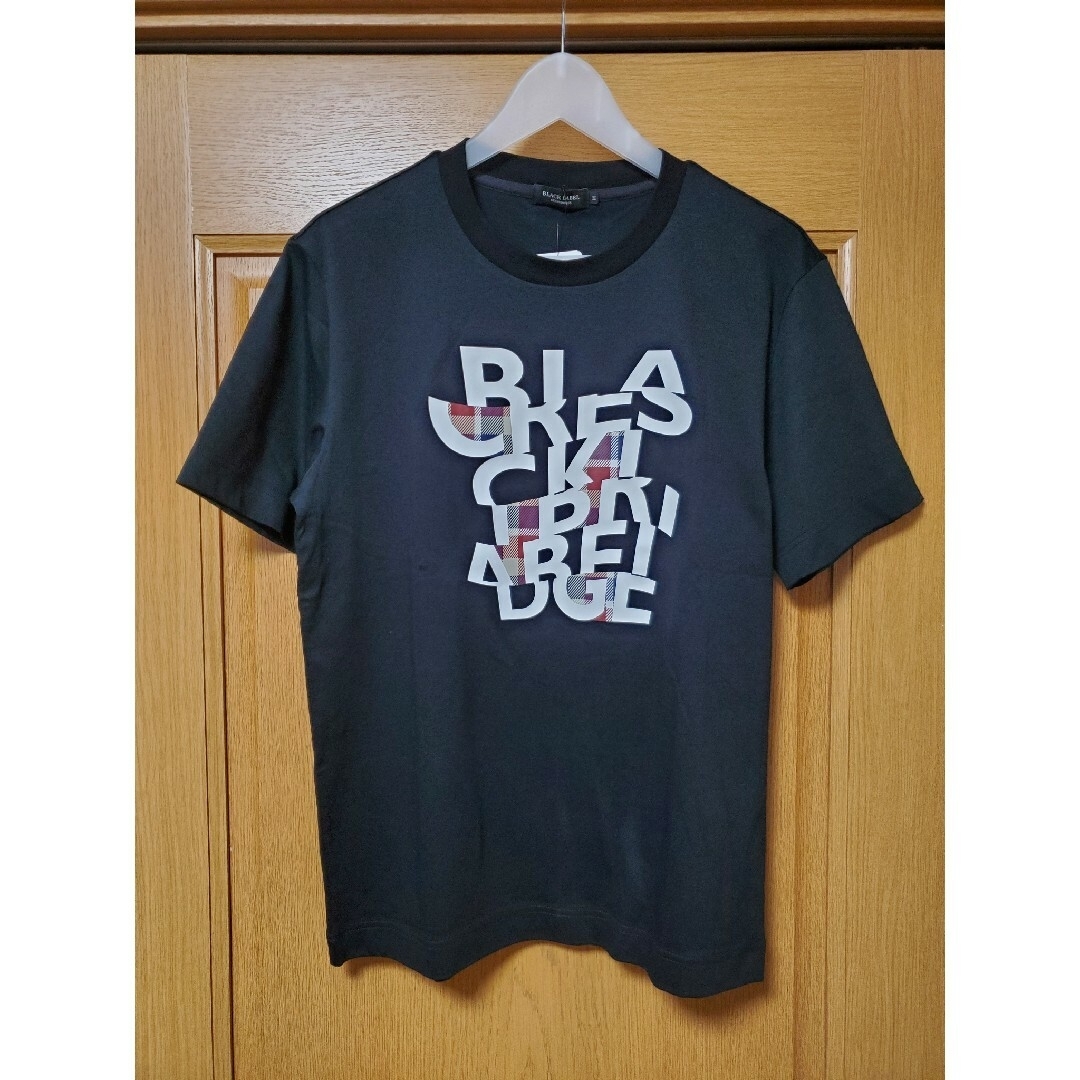 新品】ブラックレーベルクレストブリッジ Tシャツ 黒M バーバリー 185 ...