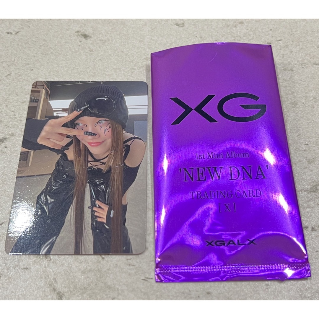 XG new dna weverse shop 特典 トレカ チサ-