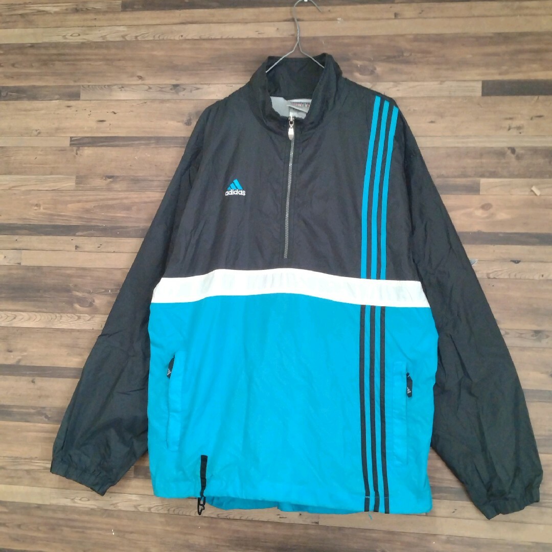 adidas アディダス 90s ハーフジップナイロンジャケット