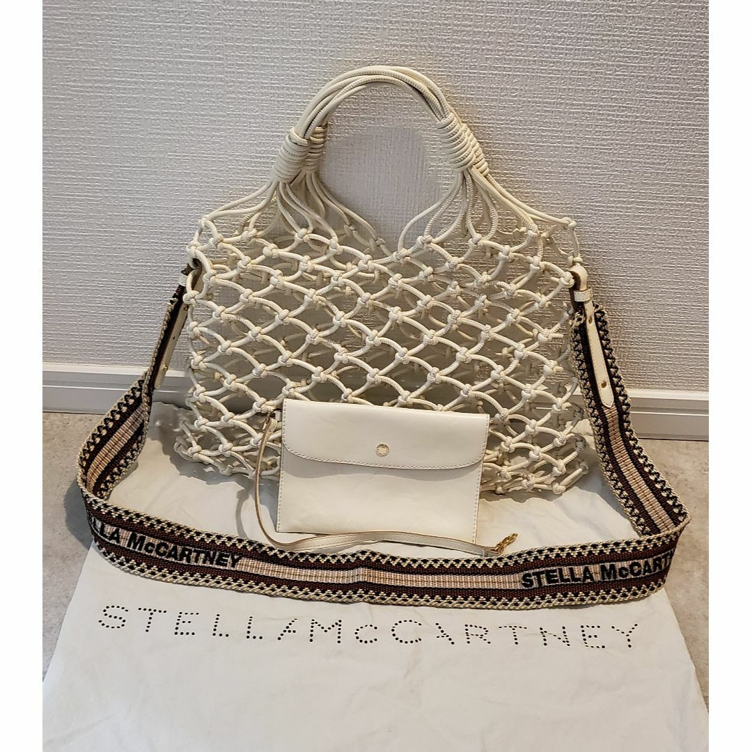 バッグStella McCartney ステラマッカートニー 2way メッシュバッグ