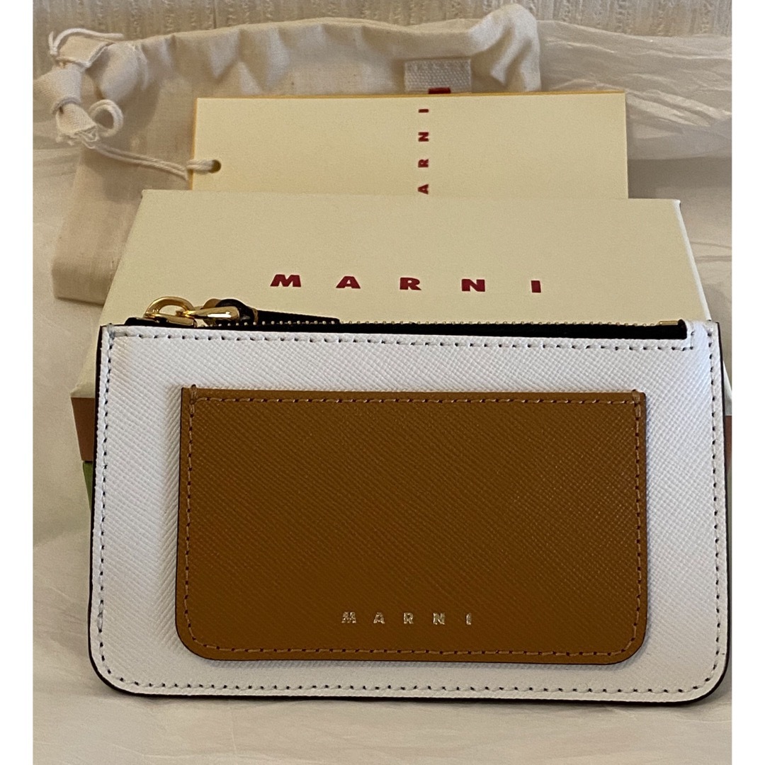 Marni - マルニ MARNI カードケース フラグメントケース ホワイト