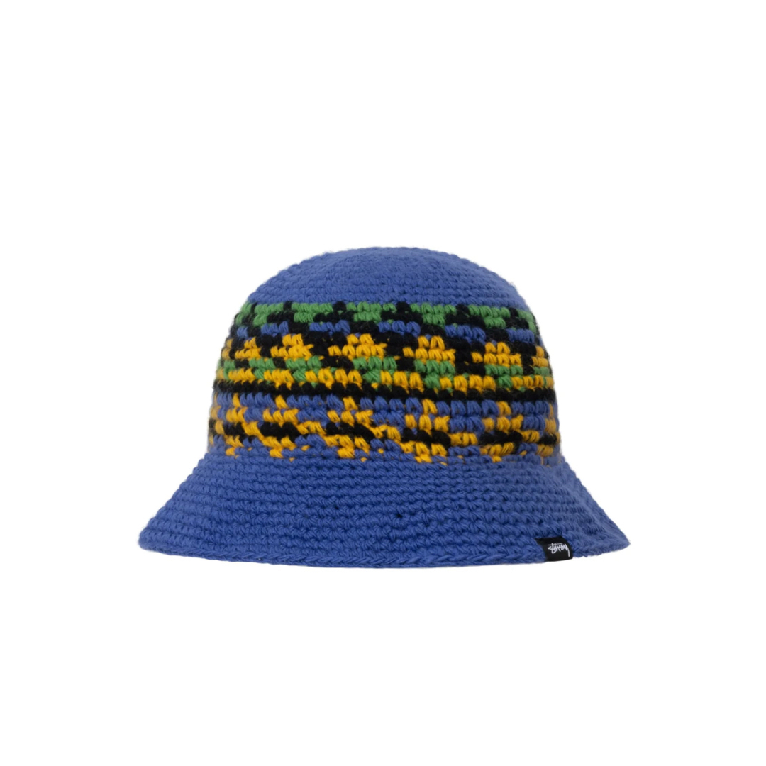 STUSSY(ステューシー)のStussy Fairisle Bucket Hat ニット バケットハット メンズの帽子(ニット帽/ビーニー)の商品写真