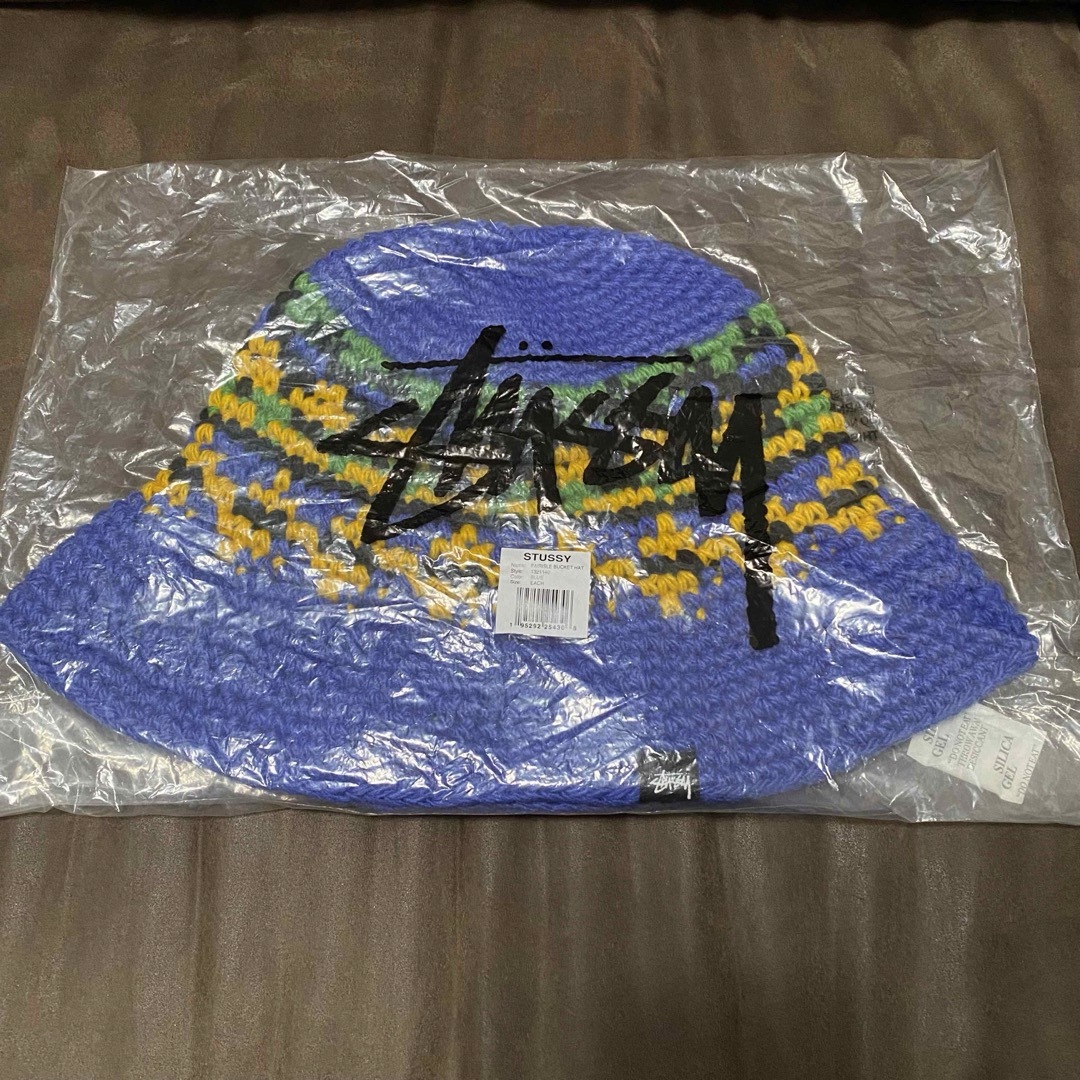 STUSSY(ステューシー)のStussy Fairisle Bucket Hat ニット バケットハット メンズの帽子(ニット帽/ビーニー)の商品写真