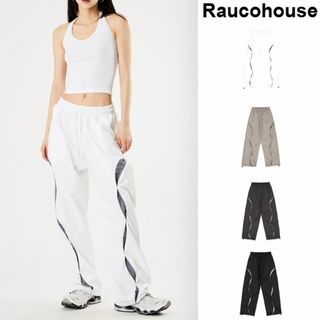 raucohouse 韓国　twist mesh bandingpants(その他)