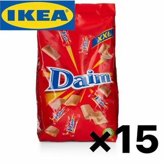 イケア(IKEA)の【大容量】IKEA Daim (ダイム) チョコレート 460g×15袋 #01(菓子/デザート)