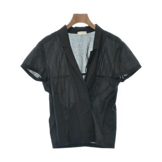 ドリスヴァンノッテン(DRIES VAN NOTEN)のDRIES VAN NOTEN ドリスヴァンノッテン ブラウス 38(S位) 紺 【古着】【中古】(シャツ/ブラウス(長袖/七分))