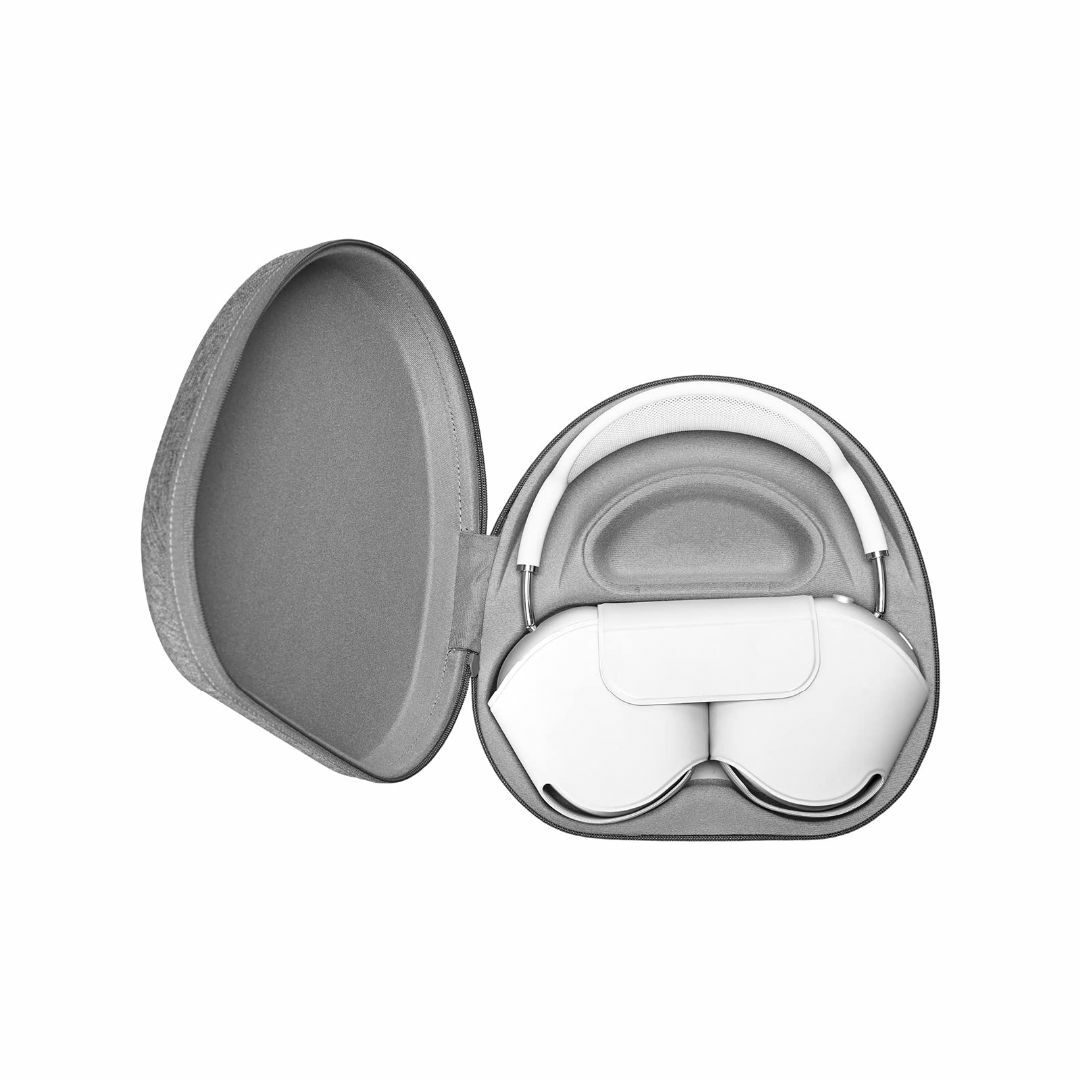 【色: グレー】RLSOCO 収納ケース Apple AirPods Maxポー