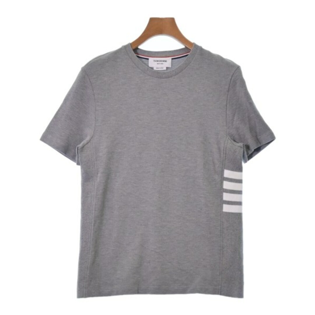 THOM BROWNE トムブラウン Tシャツ・カットソー 1(S位) グレー半袖柄