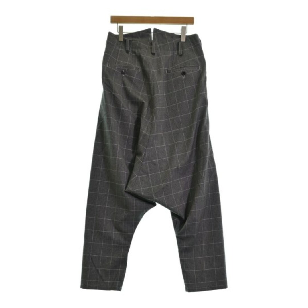 sulvam サルバム パンツ(その他) M グレーx黒x白(チェック) 【古着】-