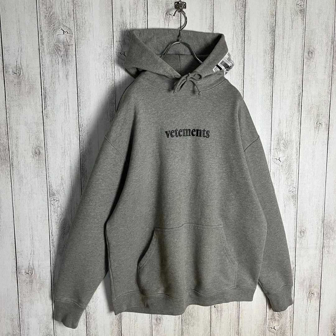 23AW 新品 正規品 VETEMENTS ロゴジャージーシャツ S-