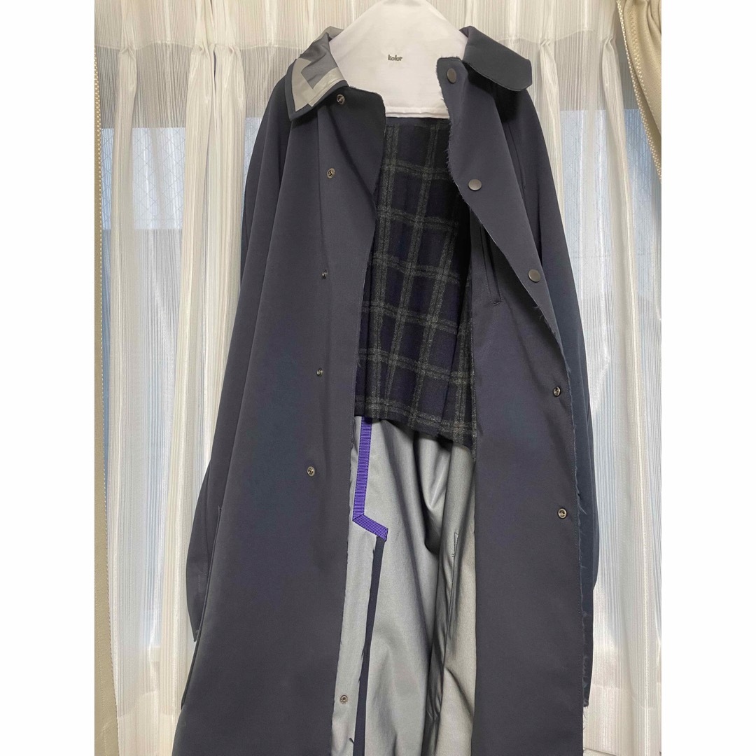 kolor - kolor 19aw ステンカラーコートの通販 by tttttttt|カラー
