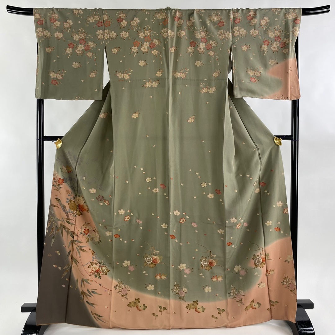 訪問着 美品 名品 身丈163cm 裄丈68cm 正絹