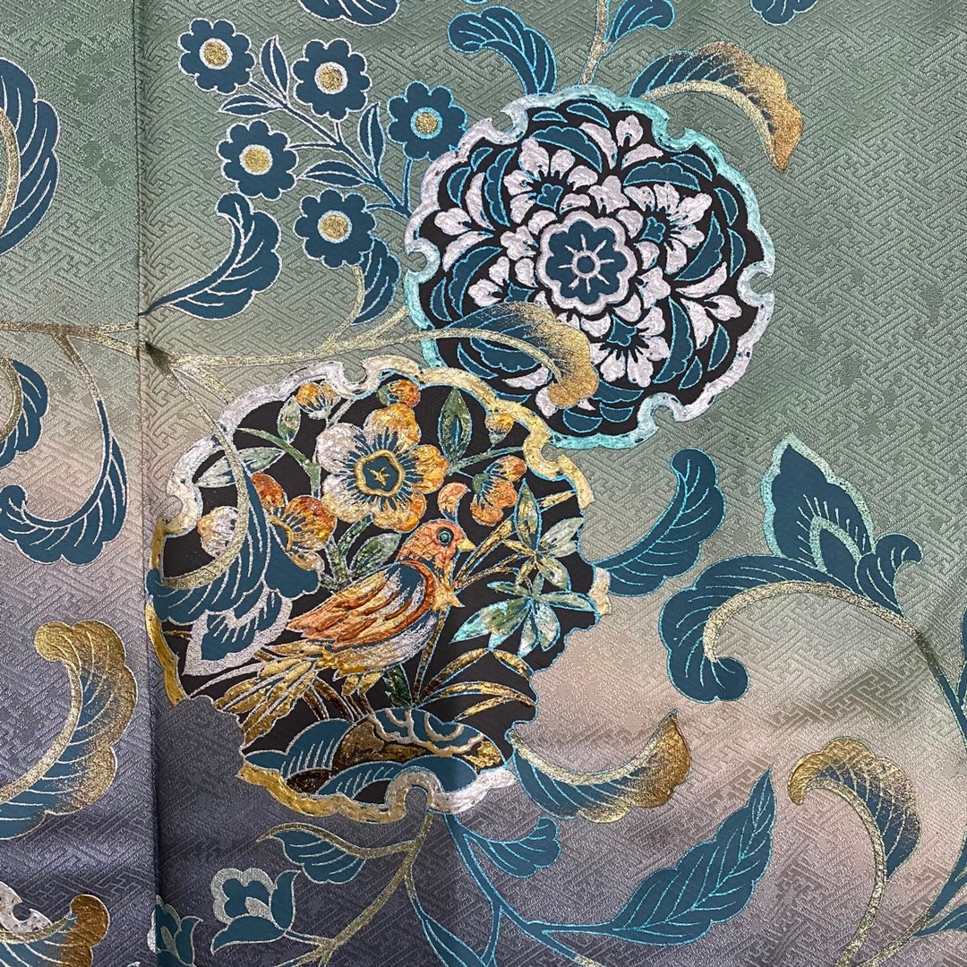 訪問着 身丈164cm 裄丈65cm 正絹 美品 秀品 - 着物