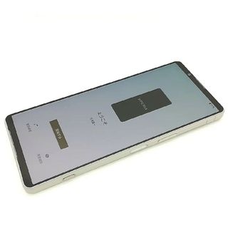 エクスペリア(Xperia)の【ほぼ新品】SONY docomo SIMフリー Xperia 1 V プラチナ(スマートフォン本体)