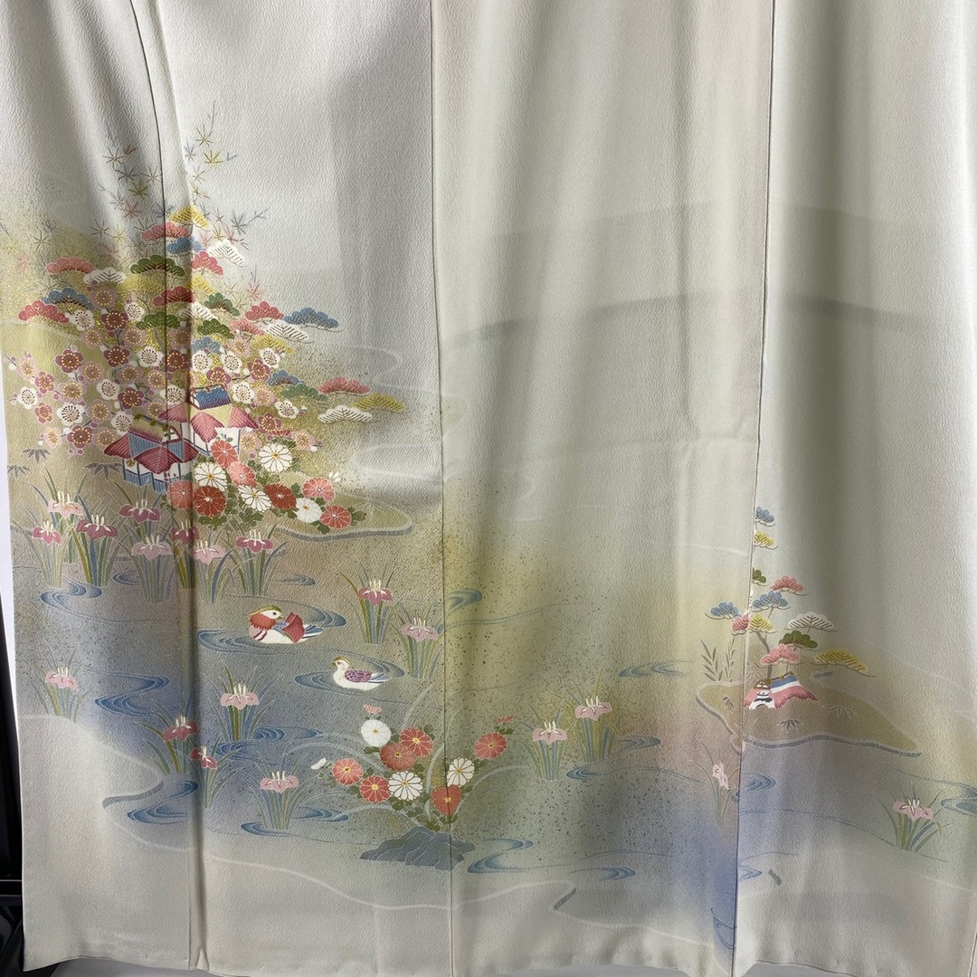 訪問着 身丈171.5cm 裄丈70.5cm 正絹 美品 逸品