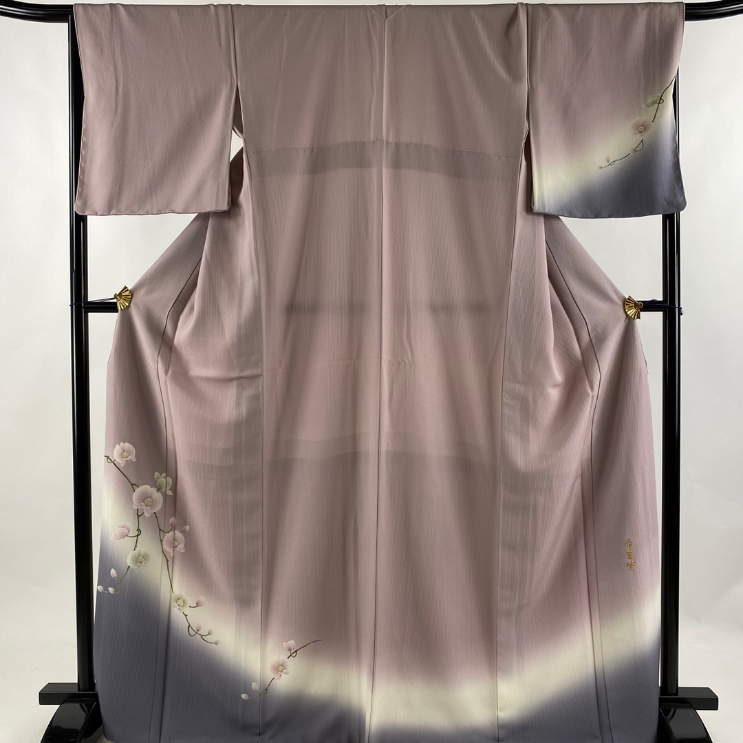 付下げ 身丈169cm 裄丈66.5cm 正絹 美品 逸品 【中古】の通販 by ...