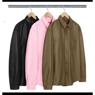 シュプリーム(Supreme)の【A様専用】 supreme leather shirt (シャツ)