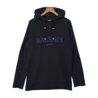 BALMAIN バルマン パーカー XS 黒