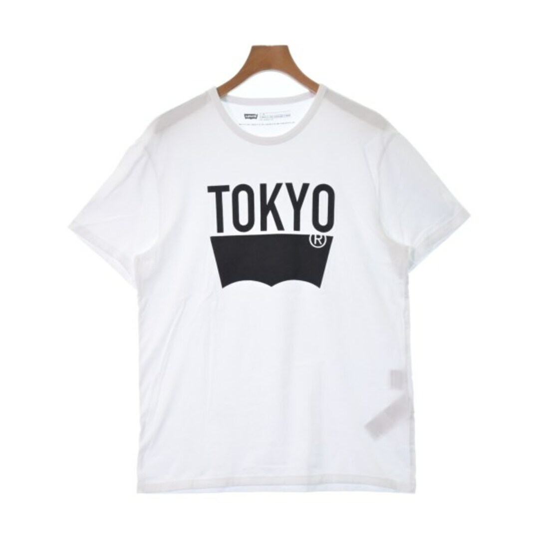 Levi's(リーバイス)のLevi's リーバイス Tシャツ・カットソー L 白 【古着】【中古】 メンズのトップス(Tシャツ/カットソー(半袖/袖なし))の商品写真