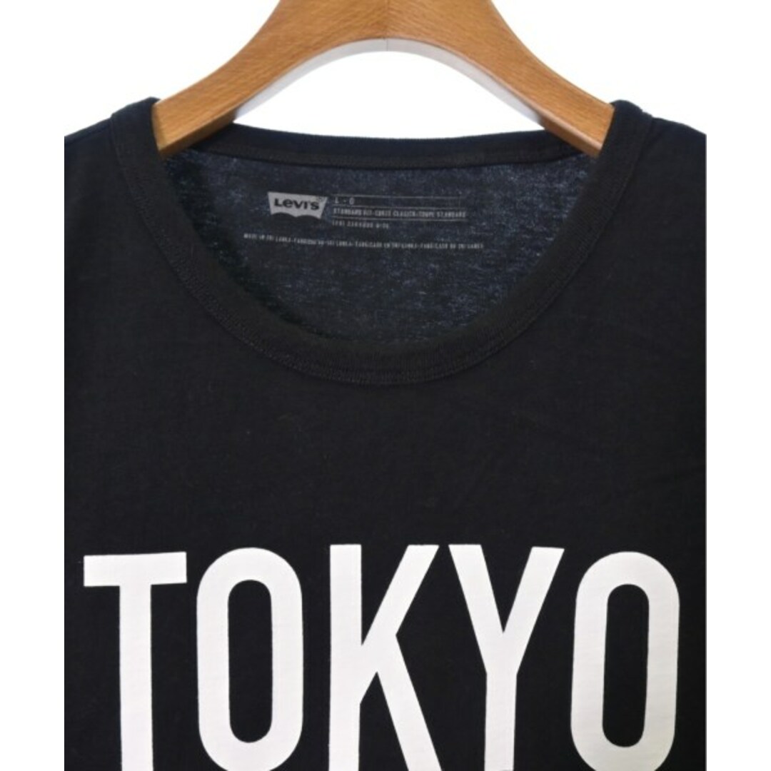 Levi's(リーバイス)のLevi's リーバイス Tシャツ・カットソー L 黒 【古着】【中古】 メンズのトップス(Tシャツ/カットソー(半袖/袖なし))の商品写真