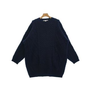 ステラマッカートニー(Stella McCartney)のSTELLA McCARTNEY ニット・セーター 42(M位) 紺 【古着】【中古】(ニット/セーター)