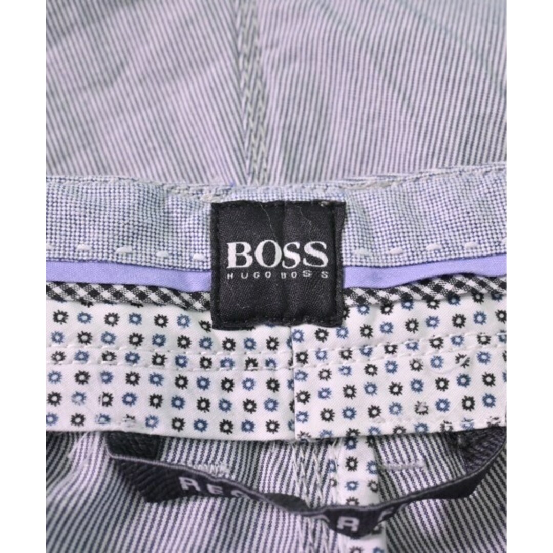 HUGO BOSS(ヒューゴボス)のHUGO BOSS パンツ（その他） 54(XXL位) 紺x白(ストライプ) 【古着】【中古】 メンズのパンツ(その他)の商品写真