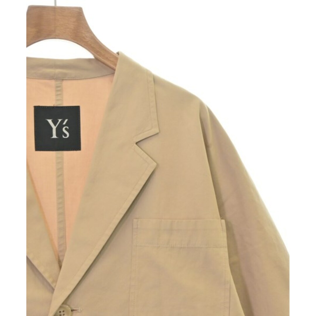 Y's - Y's ワイズ カジュアルジャケット F ベージュ 【古着】【中古