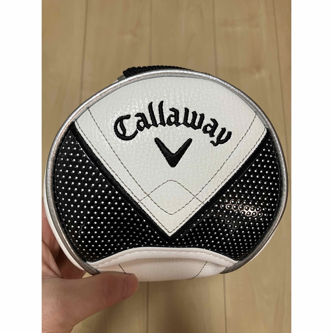 Callaway(キャロウェイ)のキャロウェイ ドライバー用ヘッドカバー ホワイト スポーツ/アウトドアのゴルフ(その他)の商品写真