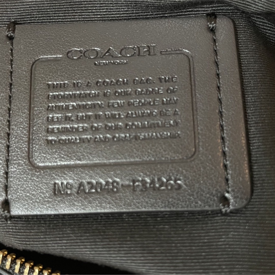 極！美品COACH/コーチ　レイラ　シボ革　ショルダーバック　クロスボディ